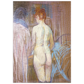 Darstellung des Puzzle Motivs Henri de Toulouse-Lautrec, Prostitutes (1893-1895) - Puzzleteile: 500