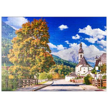 puzzleplate Ramsau bei Berchtesgaden, Deutschland 100 Puzzle
