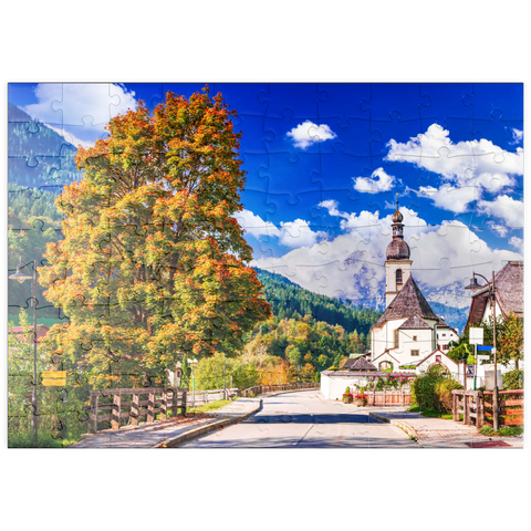 puzzleplate Ramsau bei Berchtesgaden, Deutschland 100 Puzzle