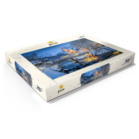 Alternative Darstellung des Puzzle-Motivs Winterlandschaft Berchtesgaden, Wallfahrtskirche Sankt Sebastian – Puzzleteile: 200