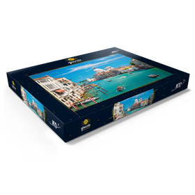 Darstellung des Puzzle Motivs Canal Grande bei Sonnenschein im Sommer, Venedig, Italien - Puzzleteile: 100