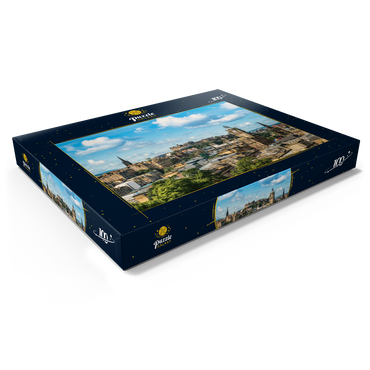 Edinburgh Castle, aus dem Blick von Carlton Hill 100 Puzzle Schachtel Ansicht1