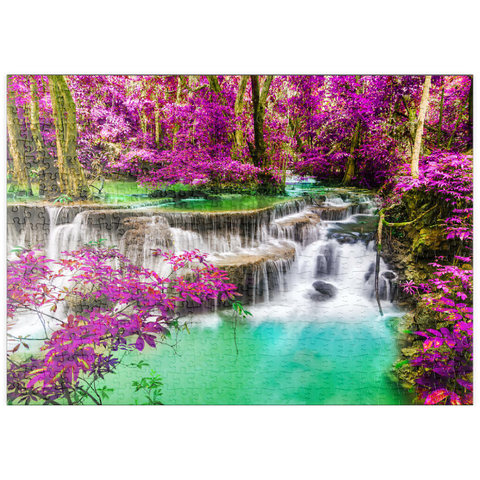 puzzleplate Huay Mae Khamin Wasserfall, Thailand 500 Puzzle