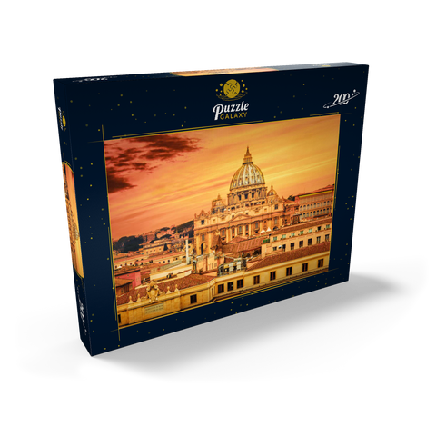 Vatikan Stadt, Rom 200 Puzzle Schachtel Ansicht2