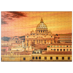 Darstellung des Puzzle Motivs Vatikan Stadt, Rom - Puzzleteile: 200