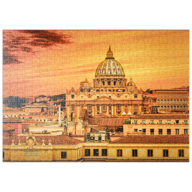 Darstellung des Puzzle-Motivs Vatikan Stadt, Rom – Puzzleteile: 500