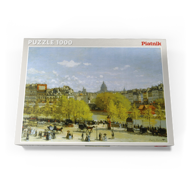 Quai du Louvre, Paris 1000 Puzzle Schachtel Ansicht3
