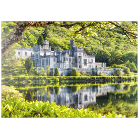 Darstellung des Puzzle Motivs Kylemore Abbey in Connemara, County Galway, Ireland - Puzzleteile: 1000