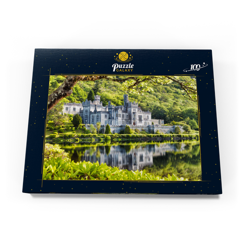 Kylemore Abbey in Connemara, County Galway, Ireland 100 Puzzle Schachtel Ansicht3