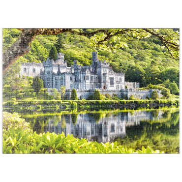 puzzleplate Kylemore Abbey in Connemara, County Galway, Ireland 500 Puzzle