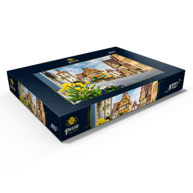 Alternative Darstellung des Puzzle-Motivs Rothenburg ob der Tauber – Puzzleteile: 1000