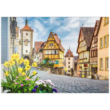 puzzleplate Rothenburg ob der Taube 1000 Puzzle