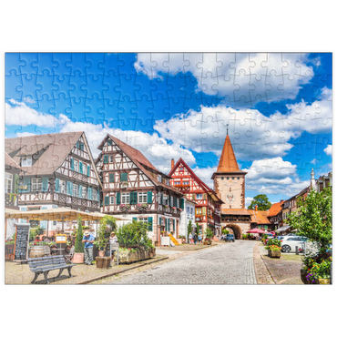 puzzleplate Gengenbach, Schwarzwald, Deutschland 200 Puzzle