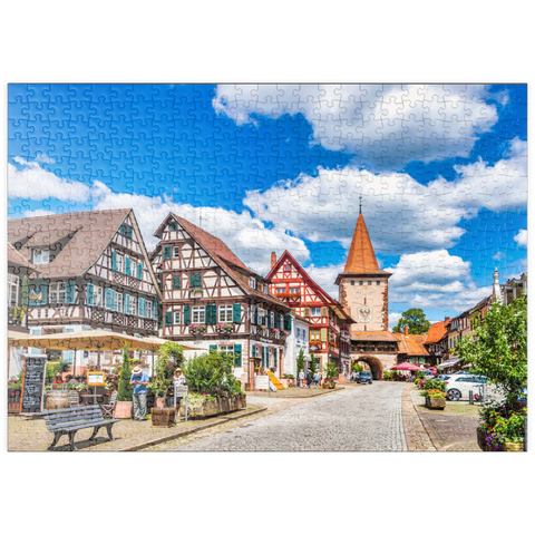 puzzleplate Gengenbach, Schwarzwald, Deutschland 500 Puzzle