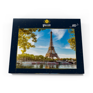Eiffelturm, Paris. Frankreich 100 Puzzle Schachtel Ansicht3