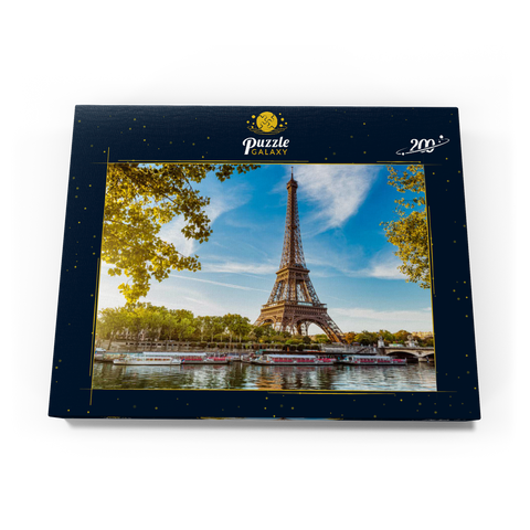 Eiffelturm, Paris. Frankreich 200 Puzzle Schachtel Ansicht3