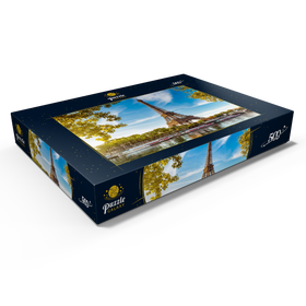 Alternative Darstellung des Puzzle-Motivs Eiffelturm, Paris. Frankreich – Puzzleteile: 500