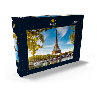 Eiffelturm, Paris. Frankreich 500 Puzzle Schachtel Ansicht2