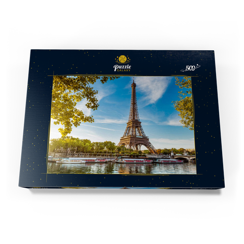 Eiffelturm, Paris. Frankreich 500 Puzzle Schachtel Ansicht3