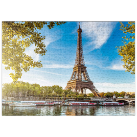 Darstellung des Puzzle-Motivs Eiffelturm, Paris. Frankreich – Puzzleteile: 500