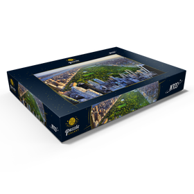 Darstellung des Puzzle Motivs Luftaufnahme des Central Park, Manhattan, New York - Puzzleteile: 1000