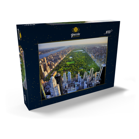Luftaufnahme des Central Park, Manhattan, New York 1000 Puzzle Schachtel Ansicht2