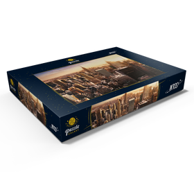 Alternative Darstellung des Puzzle-Motivs Skyline von New York City – Puzzleteile: 1000