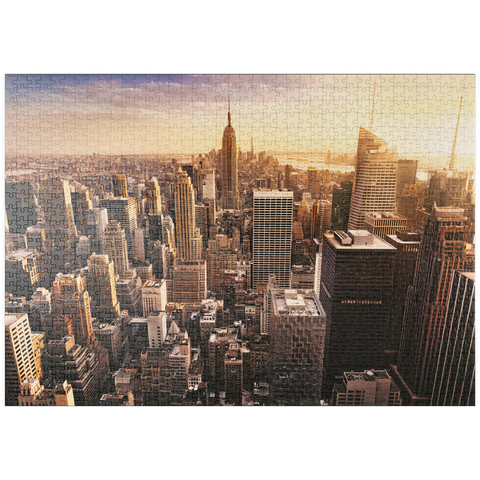 puzzleplate Skyline von New York City 1000 Puzzle