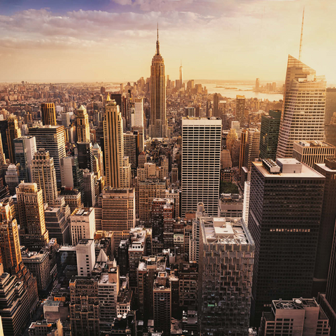 Skyline von New York City 1000 Puzzle 3D Modell