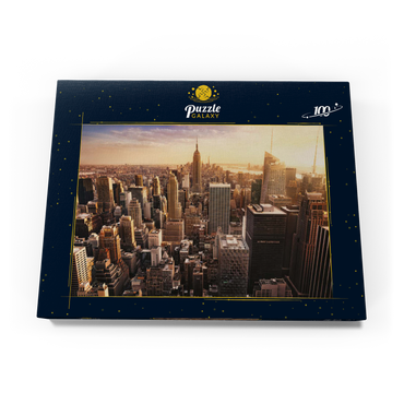 Skyline von New York City 100 Puzzle Schachtel Ansicht3
