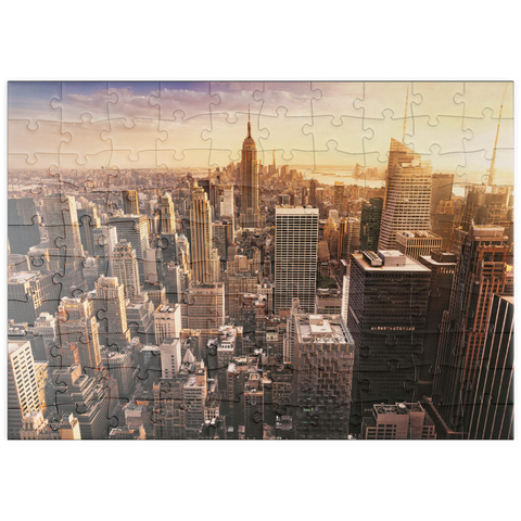 puzzleplate Skyline von New York City 100 Puzzle