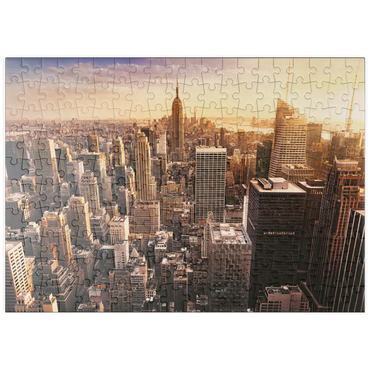 puzzleplate Skyline von New York City 200 Puzzle
