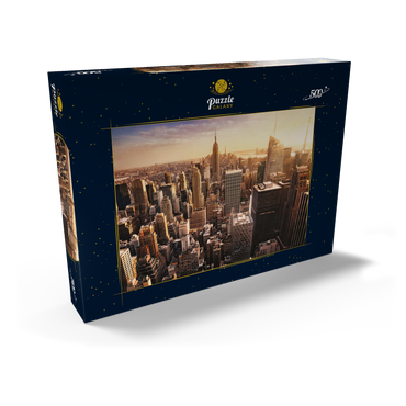 Skyline von New York City 500 Puzzle Schachtel Ansicht2