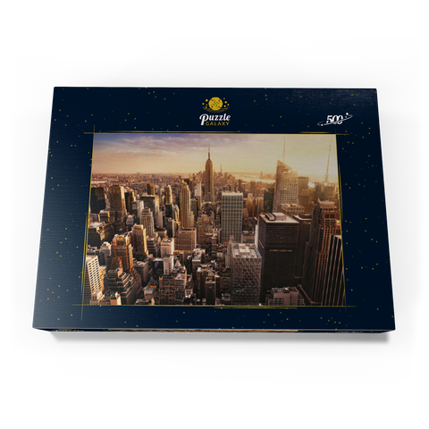 Skyline von New York City 500 Puzzle Schachtel Ansicht3