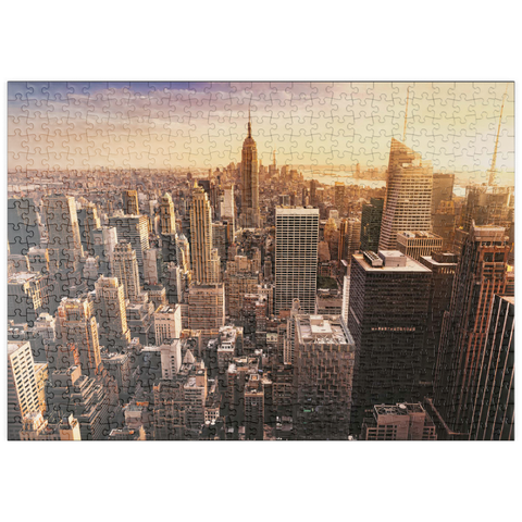 puzzleplate Skyline von New York City 500 Puzzle