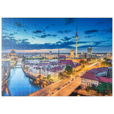 puzzleplate Skyline Berlin 500 Puzzle
