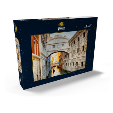 Ponte dei Sospiri (Seufzerbücke), Venedig 1000 Puzzle Schachtel Ansicht2