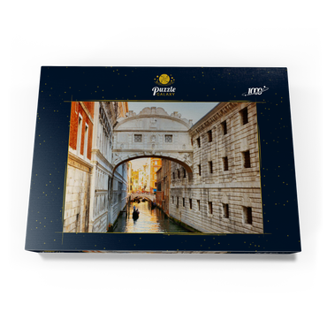 Ponte dei Sospiri (Seufzerbücke), Venedig 1000 Puzzle Schachtel Ansicht3