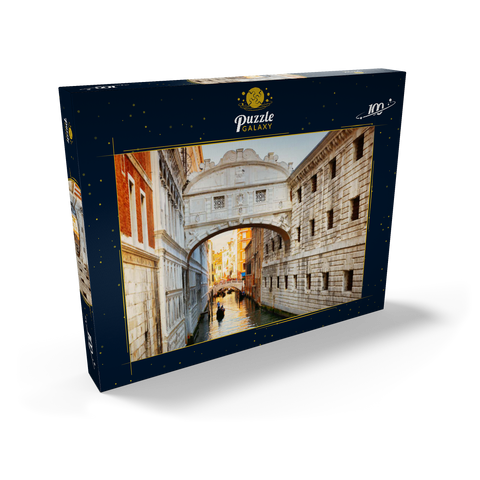 Ponte dei Sospiri (Seufzerbücke), Venedig 100 Puzzle Schachtel Ansicht2