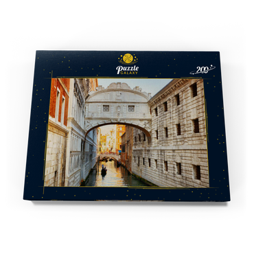 Ponte dei Sospiri (Seufzerbücke), Venedig 200 Puzzle Schachtel Ansicht3