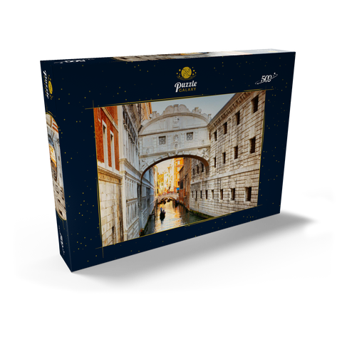 Ponte dei Sospiri (Seufzerbücke), Venedig 500 Puzzle Schachtel Ansicht2