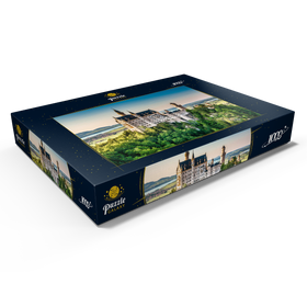 Alternative Darstellung des Puzzle-Motivs Schloss Neuschwanstein, Bayern, Deutschland – Puzzleteile: 1000