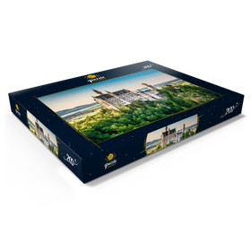 Alternative Darstellung des Puzzle-Motivs Schloss Neuschwanstein, Bayern, Deutschland – Puzzleteile: 200