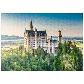 Darstellung des Puzzle-Motivs Schloss Neuschwanstein, Bayern, Deutschland – Puzzleteile: 200
