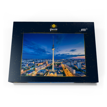 Berliner Fernsehturm 1000 Puzzle Schachtel Ansicht3