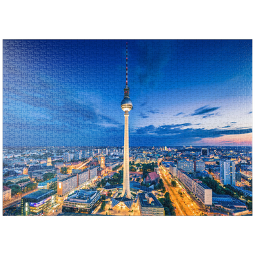 puzzleplate Berliner Fernsehturm 1000 Puzzle