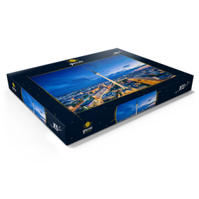 Darstellung des Puzzle Motivs Berliner Fernsehturm - Puzzleteile: 100