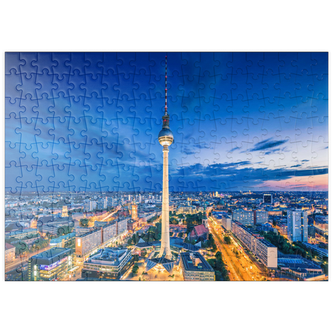 puzzleplate Berliner Fernsehturm 200 Puzzle