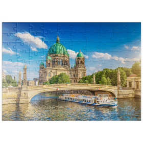 Darstellung des Puzzle Motivs Historischer Berliner Dom auf der Museumsinsel, Berlin, Deutschland - Puzzleteile: 100