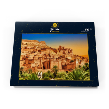 Kasbah Ait Ben Haddou, Marokko 100 Puzzle Schachtel Ansicht3